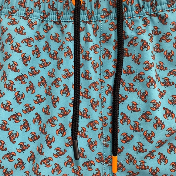 Save the Duck Ademir lobster-print swim shorts - Blue Size Large NWT - Picture 6 of 14